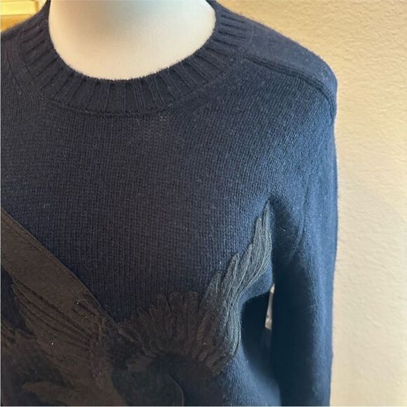 Gucci mens sweater bird wool cashmere blend-AA10 - Picture 5 of 16